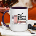 My Weekend Is Fully Booked Mug, Book Lover Coffee Mug, Reader Mug, Bookworm Gift, Library Lover Mug, Reading Coffee Cup